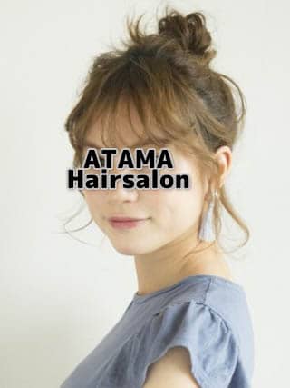 バンコクATAMAヘアーサロンのメッシーバンイメージ