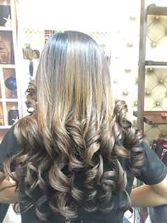 ATAMAヘアサロンヘアセットのお客様